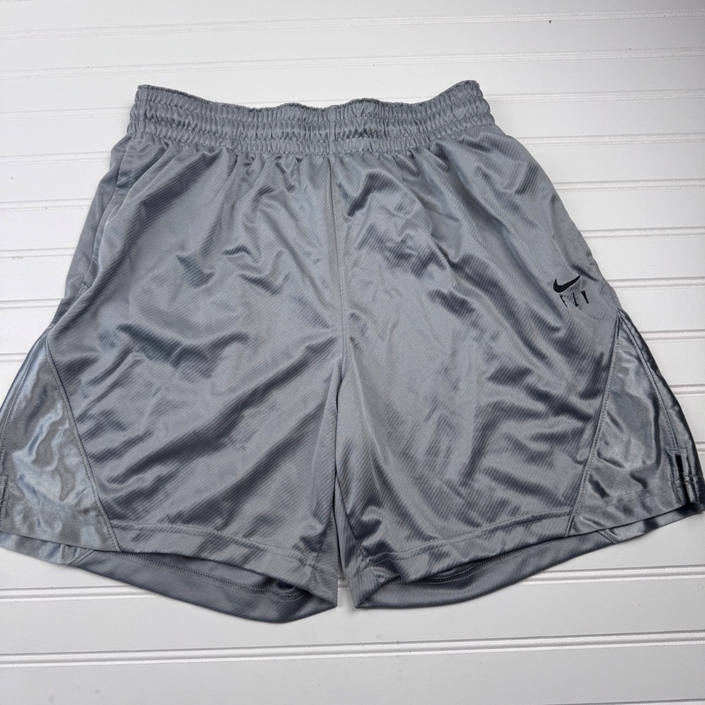 NEW Nike Women's Medium Gray Basketball Shorts Loose Fit